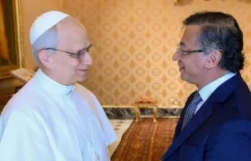 El Papa León XIV recibirá a Gustavo Petro este jueves, en el Vaticano