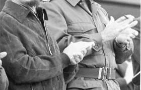 Ramiro Valdés Menéndez y Fidel Castro