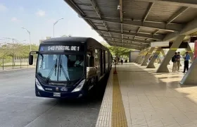 Transmetro amplía las paradas de la ruta S40 que conecta el sur de Barranquilla con Soledad.