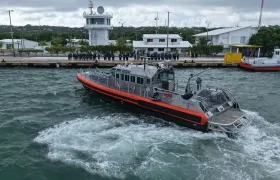Una de las dos embarcaciones involucradas en el accidente