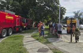 Zona del Accidente en Río de Janeiro