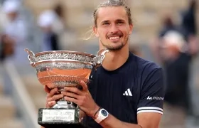 El alemán Alexander Zverev.