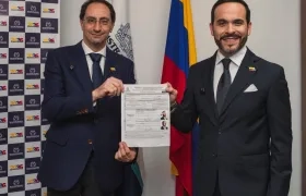 Abelardo De la Espriella, candidato presidencial. 