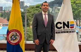Altus Baquero, magistrado del Consejo Nacional Electoral.