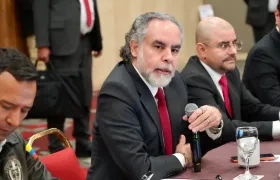 Armando Benedetti, ministro del Interior. 