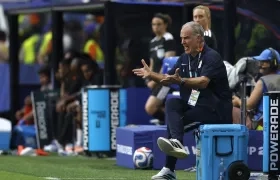 Marcelo Bielsa, entrenador de la selección uruguaya. 