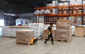 Centro Regional Logístico de Asistencia Humanitaria de la Federación Internacional de la Cruz Roja.