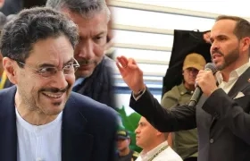 Iván Cepeda y Abelardo De La Espriella.