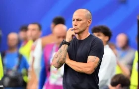 Fabio Cannavaro, entrenador de Uzbekistán. 