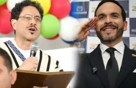 Iván Cepeda y Abelardo De la Espriella, candidatos presidenciales. 