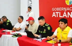 Aspecto del Consejo de Seguridad en el departamento. 