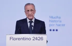 Florentino Pérez, presidente del Real Madrid.