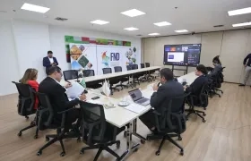 Reunión de la Federación Nacional de Departamentos. 