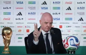 El suizo Gianni Infantino, presidente de la Fifa. 
