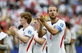 Harry Kane, delantero y capitán de la selección inglesa. 