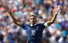 Kylian Mbappé, delantero y capitán de la selección francesa. 