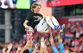 Luka Modric, veterano centrocampista y capitán de Croacia. 