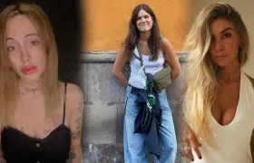 (Izq. a Der. ) Irene X, Elvira Sastre y Loreto Sesma.
