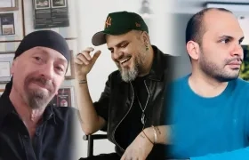 (Izq. a Der.) Carlos Salem, Diego Ojeda y Rafael Cabaliere. 