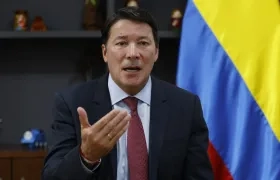 El Registrador Nacional del Estado Civil Hernán Penagos. 