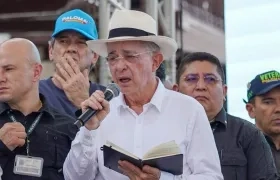 El expresidente Álvaro Uribe.