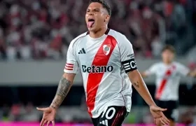 Quintero había llegado por tercera vez a River en julio de 2025 procedente del América de Cali.