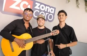 Concursantes al Festival de Música Vallenata en Guitarra. 