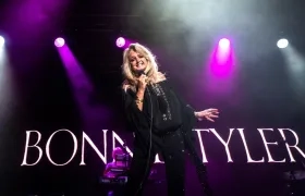 La cantante británica Bonnie Tyler.