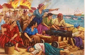 Obras que hacen parte de la exposición. 