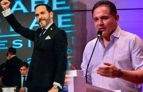 Abelardo De La Espriella y Honorio Henríquez. 