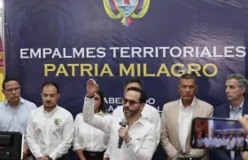 El Presidente electo Abelardo De La Espriella.