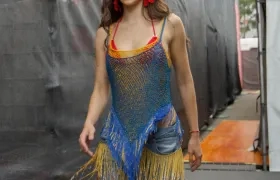 La cantante barranquillera, Aria Vega.