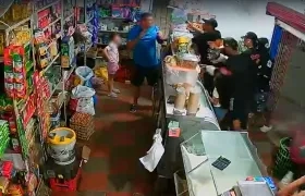 Atraco en tienda de Ponedera.