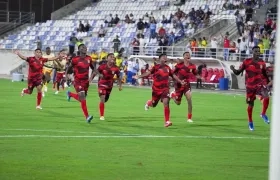 Barranquilla F.C. celebra