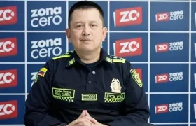 Brigadier general Miguel Camelo, comandante de la Policía Metropolitana de Barranquilla.