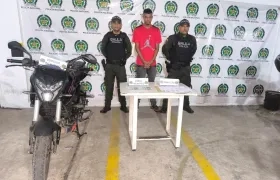 El hombre fue capturado por unidades del Gaula. 