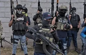 Integrantes del Cartel Jalisco Nueva Generación. 