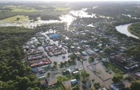 Inundación en el Casanare. 