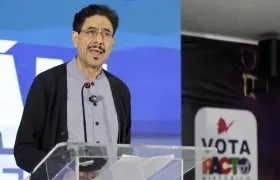 Excandidato presidencial Iván Cepeda. 