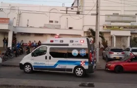 Clínica San Ignacio, a donde fueron llevados los heridos. 