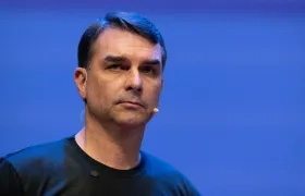 Flávio Bolsonaro, aspirante a la presidencia de Brasil.