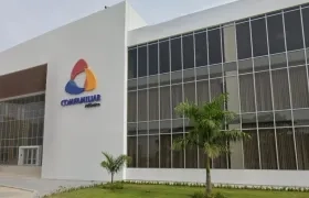 Fachada de una de las sedes de Comfamiliar Atlántico.