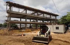 Construcción de nuevas aulas en la IED Juan José Rondón.