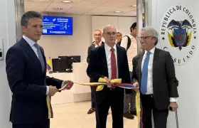 Inauguración de la nueva sede del Consulado de Colombia.