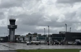 Aeropuerto Ernesto Cortissoz de Barranquilla. 