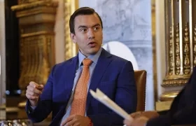 Daniel Noboa, presidente de Ecuador.