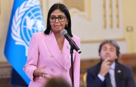 Presidenta encargada de Venezuela, Delcy Rodríguez.