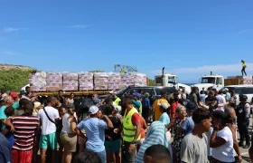 La embajada de Estados Unidos en Caracas indicó que se realizó la entrega de insumos.