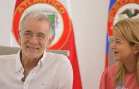 Eduardo Verano y Elsa Noguera.