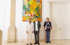 El Presidente Gustavo Petro e Iván Cepeda.